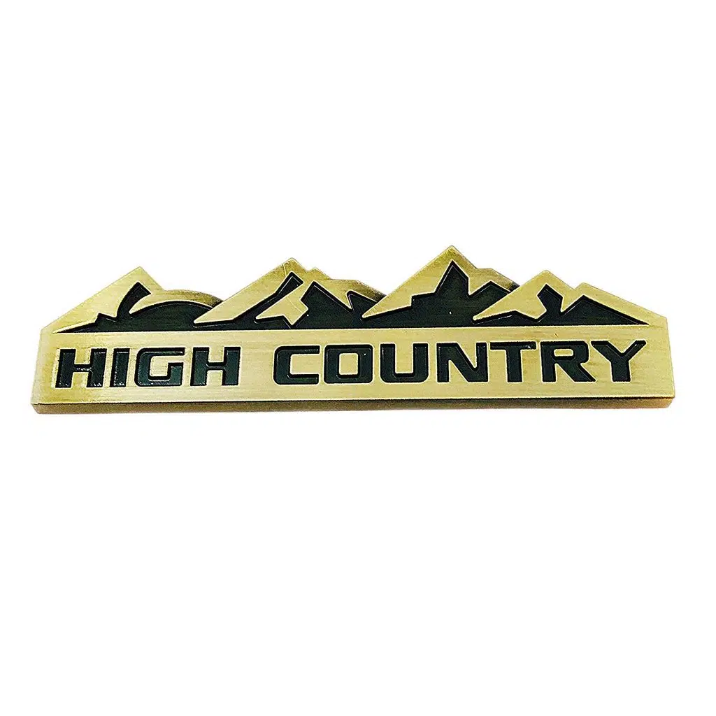 آرم فلزی HIGH COUNTRY