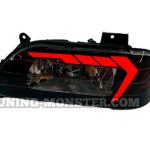 چراغ پراید طرح T تمام قرمز