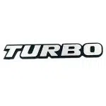 آرم فلزی turbo