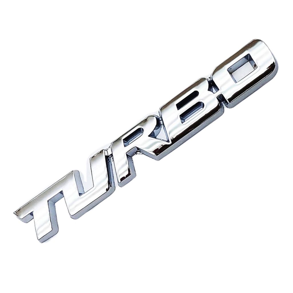 آرم فلزی TURBO