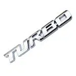 آرم فلزی TURBO