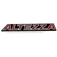 آرم فلزی ALTEZZA