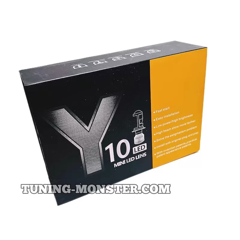 هدلایت لنزدار Y10 پایه h7