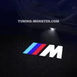 لوگو زیر درب ولکام لایت فابریک BMW M3