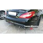 Mercedes Benz W212 E63 AMG EXHAUST HEAD TIPS CHROME E Class E200 E250 E300