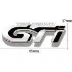 آرم فلزی پژو GTI رنگبندی