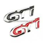 آرم فلزی پژو GTI رنگبندی