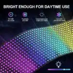 پنل ماتریکسی LED سایز ۱۳۳در۱۹ سانتی متر