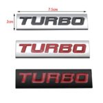 آرم فلزی توربو استیل مشکی کد ۹۷