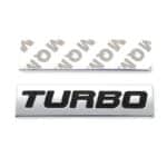 آرم فلزی توربو استیل مشکی کد ۹۷