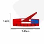 آرم فلزی روی گلگیر‌ FALCON پژو فرانسه