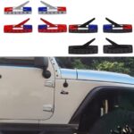 آرم فلزی روی گلگیر‌ FALCON پژو فرانسه