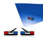 آرم فلزی روی گلگیر‌ FALCON پژو فرانسه