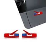 آرم فلزی روی گلگیر‌ FALCON پژو فرانسه