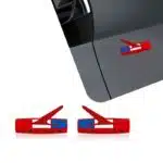 آرم فلزی روی گلگیر‌ FALCON پژو فرانسه