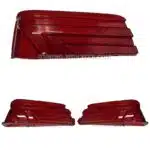 طلق خطر پژو پارس طرح سه بعدی NX قرمز