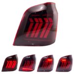 چراغ خطر اسپرت پراید ۱۱۱ طرح ۴۰۸ قرمز