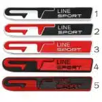 آرم فلزی جی تی لاین اسپرت GT Line Sport