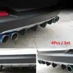 دیفیوزر سپر عقب یونیورسال مشکی ۴ تایی