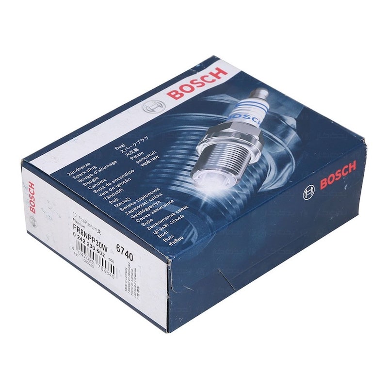 شمع سوزنی پایه بلند پلاتینیوم بوش آلمان 6740-FR8NPP30W-۴ شمع سوزنی پایه بلند پلاتینیوم بوش آلمان 6740-FR8NPP30W