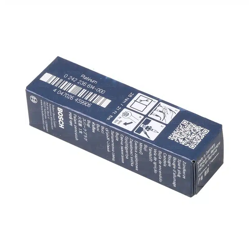 شمع سوزنی پایه کوتاه پلاتینیوم بوش آلمان 6719-FR7LPP30X-۳ شمع سوزنی پایه کوتاه پلاتینیوم بوش آلمان 6719-FR7LPP30X