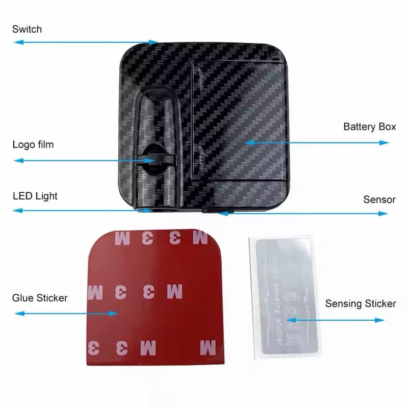 ولکام لایت چسبی وایرلس کربن لکسوز-۲ ولکام لایت چسبی وایرلس کربن لکسوز