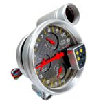 آمپر گیج روداشبوردی ۴ کاره TYPER کربن