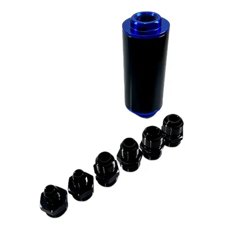 صافی بنزین 50mm آبی-۲ صافی بنزین 50mm آبی