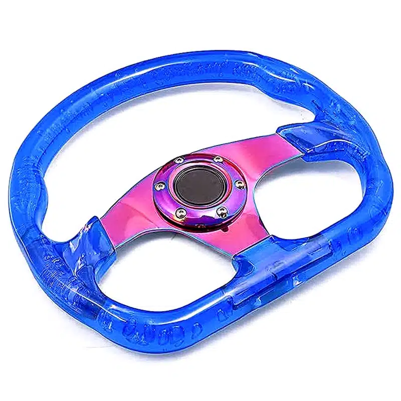 فرمان اسپرت کریستالی آبی D کات MOMO-۲ فرمان اسپرت کریستالی آبی D کات MOMO