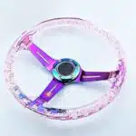 فرمان اسپرت کریستالی اکریلیک صورتی MOMO