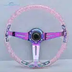 فرمان اسپرت کریستالی اکریلیک صورتی MOMO