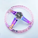 فرمان اسپرت کریستالی اکریلیک صورتی MOMO