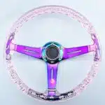 فرمان اسپرت کریستالی اکریلیک صورتی MOMO