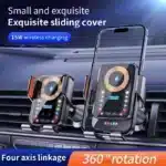 هولدر موبایل و شارژر وایرلس ۱۵ وات X10