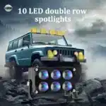 پرژکتور L014 اسپات لایت ۶ لنز ۷۵ وات سفید زرد