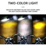 پرژکتور آفرودی ۴ لنز زرد سفید 38 W زیمر محافظ دار