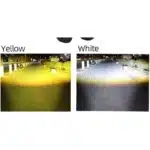 پرژکتور آفرودی ۴ لنز زرد سفید 38 W زیمر محافظ دار