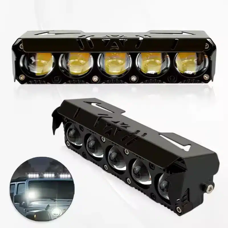 پرژکتور آفرودی ۵ لنز زرد سفید 45 W زیمر محافظ دار-۱۰ پرژکتور آفرودی ۵ لنز زرد سفید 45 W زیمر محافظ دار