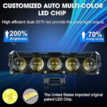 پرژکتور آفرودی ۵ لنز زرد سفید 45 W زیمر محافظ دار