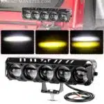 پرژکتور آفرودی ۵ لنز زرد سفید 45 W زیمر محافظ دار