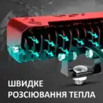 پرژکتور آفرودی ۵ لنز زرد سفید 45 W زیمر محافظ دار