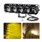 پرژکتور آفرودی ۵ لنز زرد سفید 45 W زیمر محافظ دار