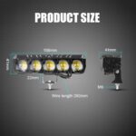 پرژکتور آفرودی ۵ لنز زرد سفید 45 W زیمر محافظ دار