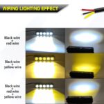 پرژکتور آفرودی ۵ لنز زرد سفید 45 W زیمر محافظ دار