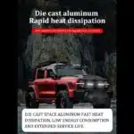 پرژکتور ۴ لنز L034 دو رنگ ۵۸ وات