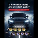 پرژکتور ۴ لنز L034 دو رنگ ۵۸ وات