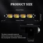 پرژکتور ۴ لنز L034 دو رنگ ۵۸ وات