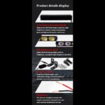 پرژکتور ۴ لنز L034 دو رنگ ۵۸ وات