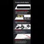 پرژکتور ۴ لنز L034 دو رنگ ۵۸ وات