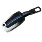 کاور سوییچ فلزی ساینا کوییک تاشو سفید مشکی طرح M